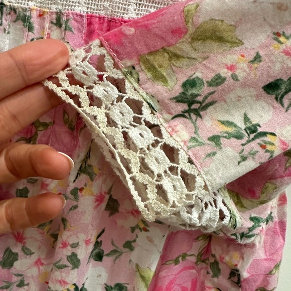 LoveShackFancy Rena floral mini dress - Picture 9 of 10